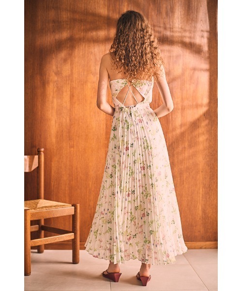 Sandra Floral-print long dress -IVO x blu.pt- – Estella.K