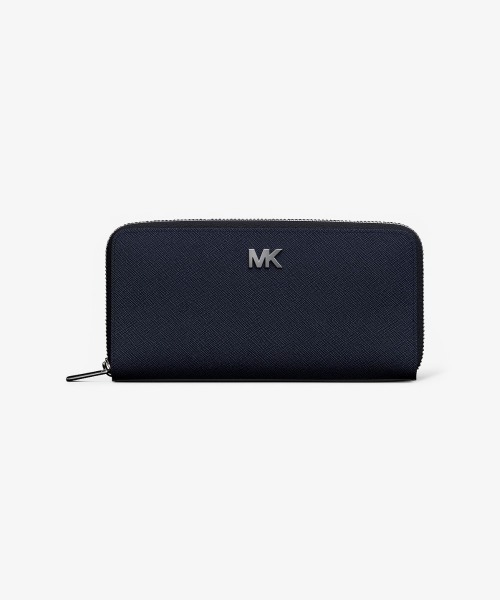 MICHAEL KORS/COOPER サフィアーノ ジップアラウンド ウォレット MICHAEL KORS｜COOPER エンブリッシュ シグネチャーロゴ ビル