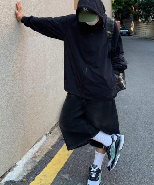 ARCHIVER ワイドパンツ ハーフパンツ ジーンズ デニム デニムパンツ