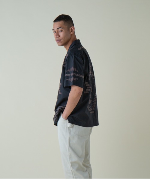 シャツ カットワークオープンカラーシャツSS（UNISEX) メンズ レディース | PENDLETON | 06