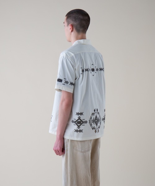 シャツ カットワークオープンカラーシャツSS（UNISEX) メンズ レディース | PENDLETON | 20