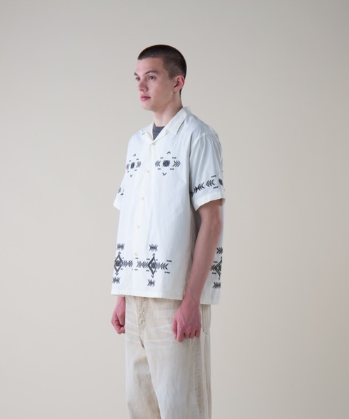 シャツ カットワークオープンカラーシャツSS（UNISEX) メンズ レディース | PENDLETON | 21