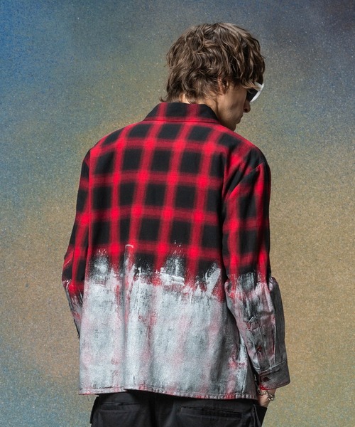 glamb（グラム） シャツ Glitter Check Shirt / グリッターチェック