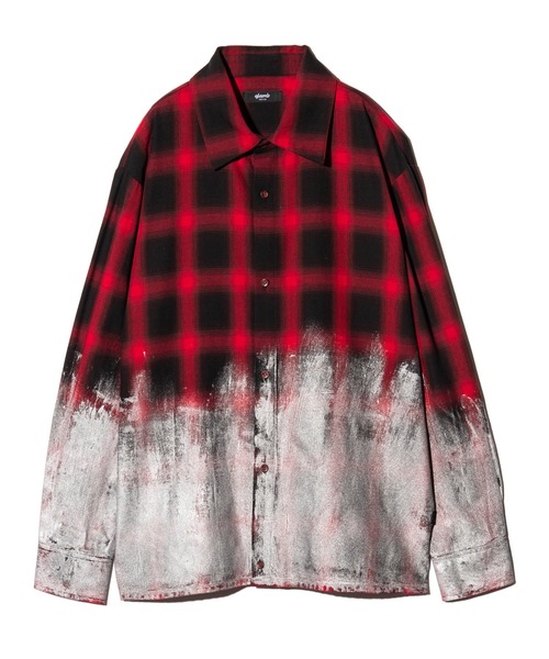 glamb（グラム） シャツ Glitter Check Shirt / グリッターチェック