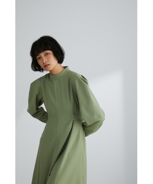 STYLEMIXERスタイルミキサーライトグリーン ロングワンピース STYLEMIXER 「STYLEMIXER」 長袖ワンピース SMALL グリーン