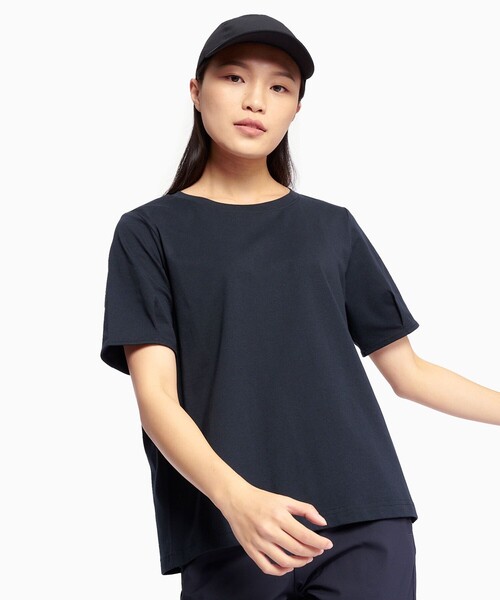 tシャツ 抗菌防臭 吸水速乾 パフスリーブ 半袖Tシャツ RP レディース