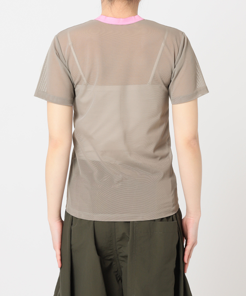 OVERNEATH ネットTシャツ NetT059(M BEIGE): overneath: WOMENS｜THE TOKYO ONLINE STORE
