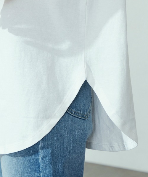 Lee（リー） tシャツ ラウンドヘムLeeロゴTシャツ レディース