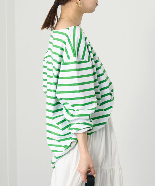 【NEW限定品】 tシャツ Loungedress 「Le レディース 」ボーダーロンT Minor トップス
