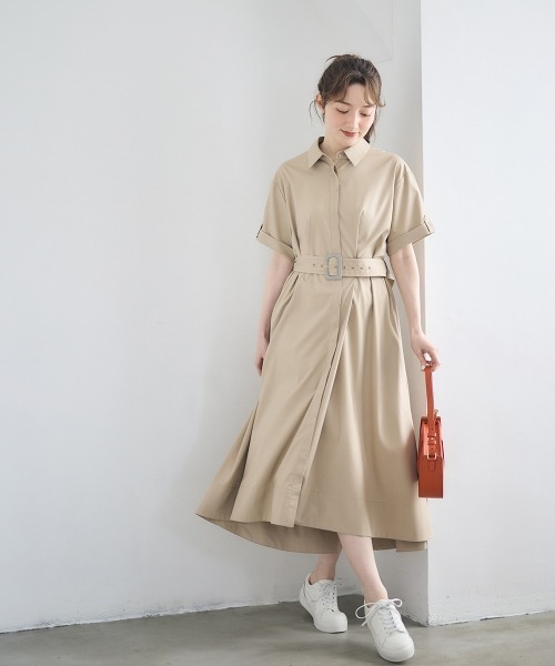 12Twelve Agenda（トゥエルブ アジェンダ） ワンピース 半袖 トレンチ