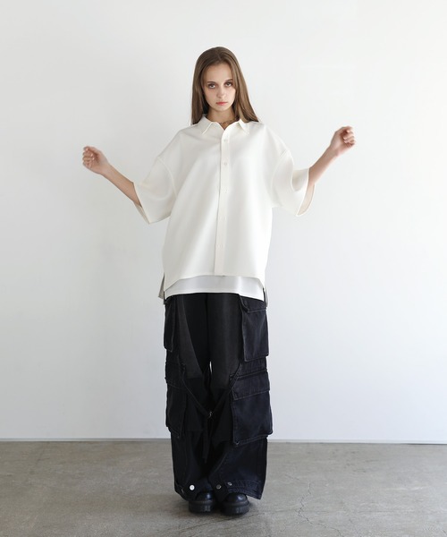 SINSS シャツ Loose fit gradation HS shirt / ルーズフィット