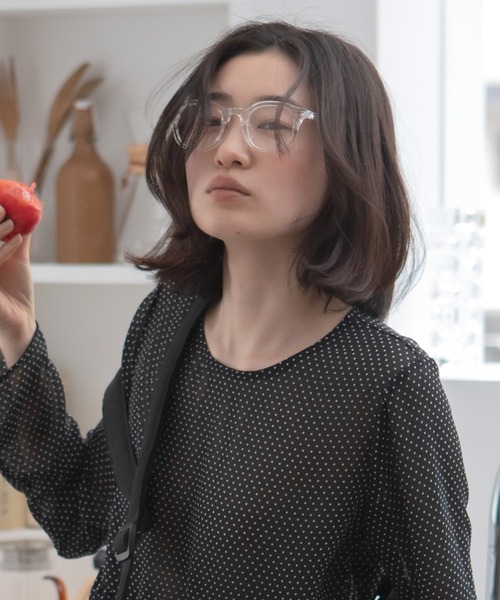 HEILIS（ヘイリス） 伊達メガネ メガネ 眼鏡 ウェリントンサングラス