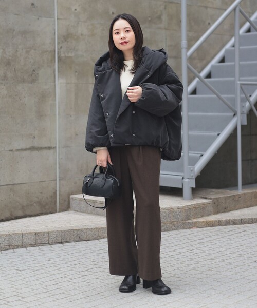 BEAMS HEART（ビームス ハート） ブルゾン アウター 裾バルーン フード