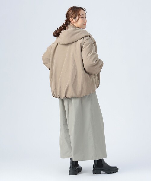 BEAMS HEART（ビームス ハート） ブルゾン アウター 裾バルーン フード