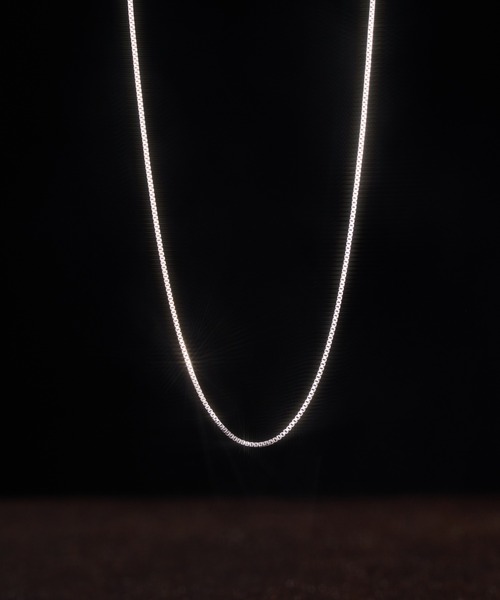 SILVER925 PEAL CHAIN NECKLACE/シルバー/ネックレス Pearl Point Chain Necklace【Silver925】(Silver) | WIZBLE
