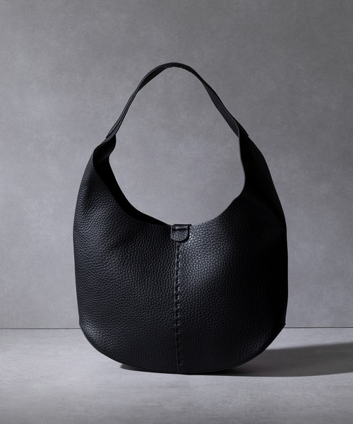 黒 レザー バッグ MAISON BREEZE（メゾンブリーズ） ショルダーバッグ バッグ 「MAISON