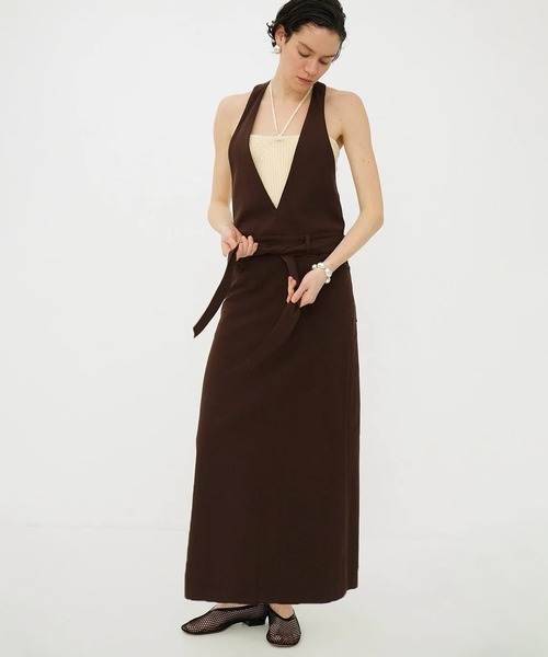 ワンピース HALTER NECK LOW WAIST ONEPIECE_5