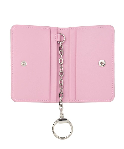 emis 二つ折り 二つ折り財布 財布 KEYRING CARD HOLDER レディース