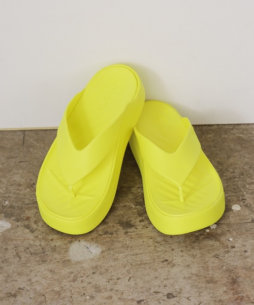 crocs サンダル CROCS/クロックス GETAWAY PLATFORM FLIP メンズ