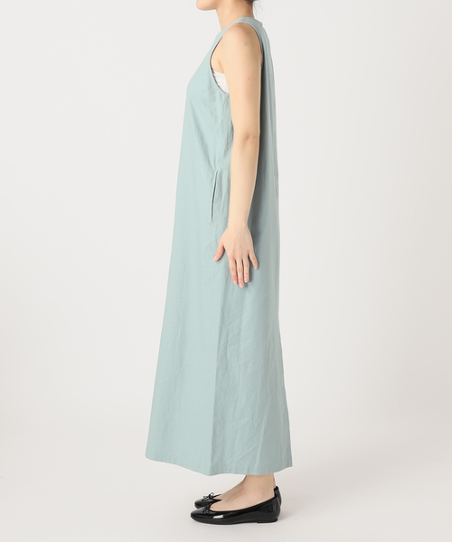 7/20 2000円お値下げWEB限定リネンレーヨンノースリーブナローワンピース SLOBE IENA ワンピース 「WEB限定/追加」リネンレーヨン