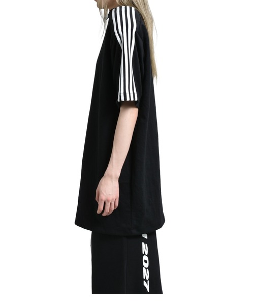 ヨリ　Tシャツ YORI SPORT（ヨリスポーツ） tシャツ 5STRIPE PADDED T-SHIRT