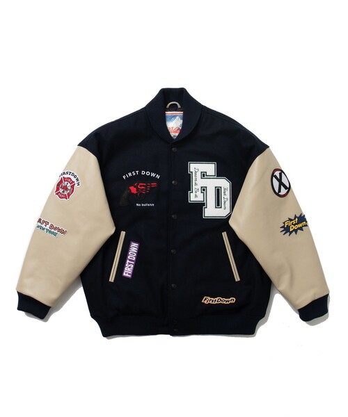 FREAK'S STORE（フリークスストア） 「FIRST DOWN」スタジャン LARGE