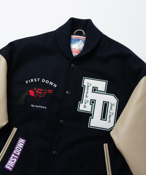 FREAK'S STORE（フリークスストア） 「FIRST DOWN」スタジャン LARGE