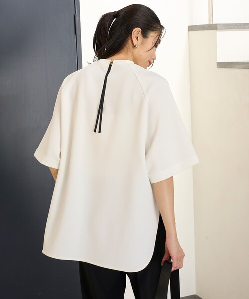 tシャツ 「接触冷感/UVカット」BEAUTY FORM JERSEY Light バックZIPトップス レディース