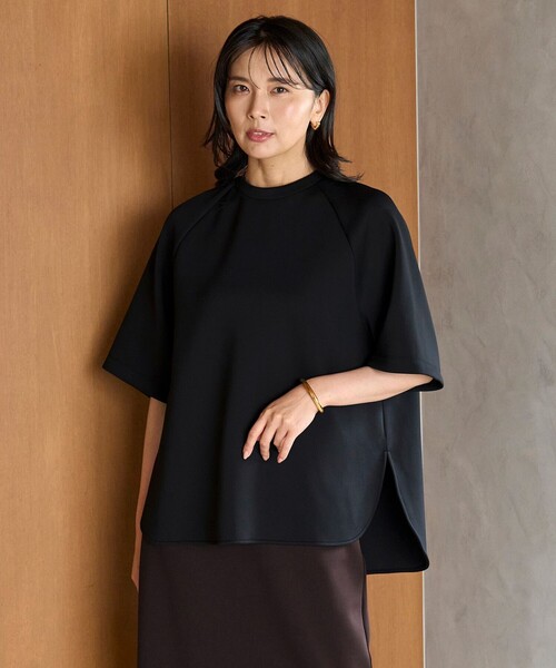 tシャツ 「接触冷感/UVカット」BEAUTY FORM JERSEY Light バックZIPトップス レディース UNFILO tシャツ 「接触冷感/UVカット」BEAUTY FORM JERSEY Light