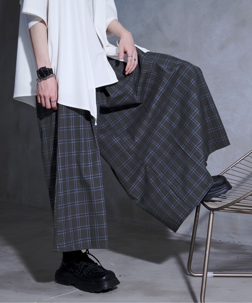 Ellno Loset（エルノロゼット） ワイドパンツ パンツ 「黒色コラボ