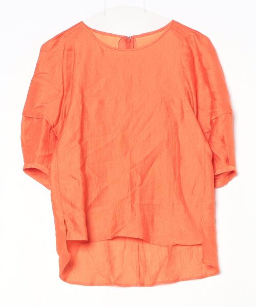 「BEAUTY&YOUTH UNITED ARROWS」 半袖ブラウス FREE オレンジ レディース