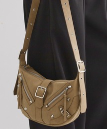 ショルダーバッグ 「FANCYシリーズ」スタッズクレセントショルダーバッグ メンズ｜ZOZOTOWN Yahoo!店