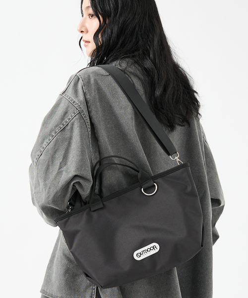 OUTDOOR PRODUCTS 2WAY トートバッグ S OUTDOOR PRODUCTS /アウトドアプロダクツ】2wayベルトトート