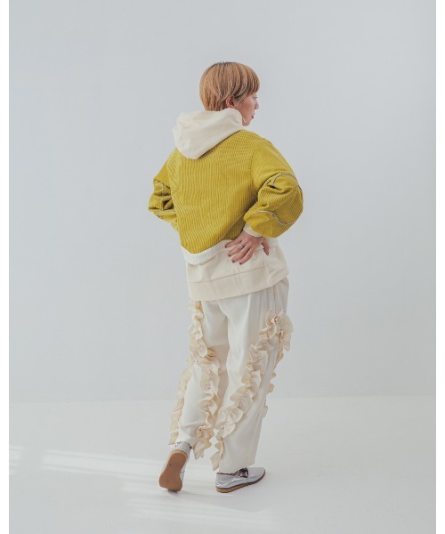 unica（ユニカ） パンツ アシメフリルパンツ レディース : ZOZOTOWN