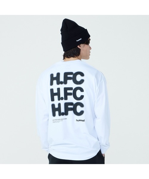 hummel（ヒュンメル） tシャツ H.FC L/S グラフィックTシャツ メンズ