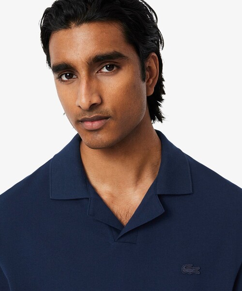 LACOSTE ラコステ 半袖ポロシャツ ネイビー LACOSTE（ラコステ） 半袖ポロシャツ 5 ネイビー メンズ : ZOZOTOWN
