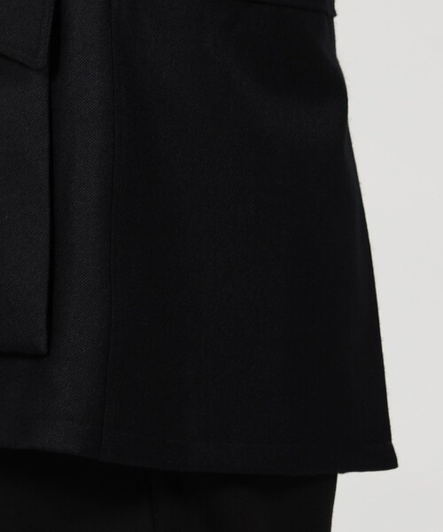 ブルゾン アウター 「別注」Willis＆Geiger ウール シャツブルゾン DORMEUIL メンズの画像