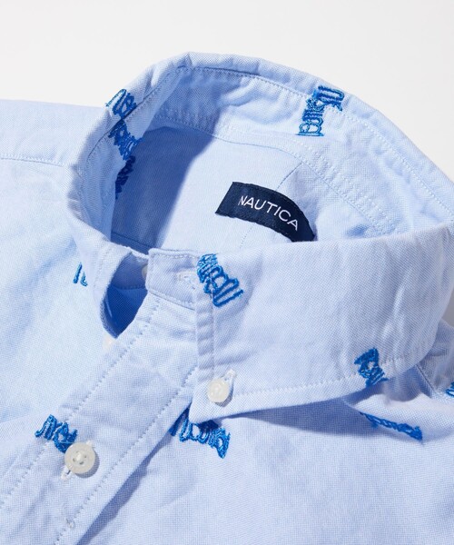NAUTICA（ノーティカ） 長袖シャツ - サックスブルー メンズ