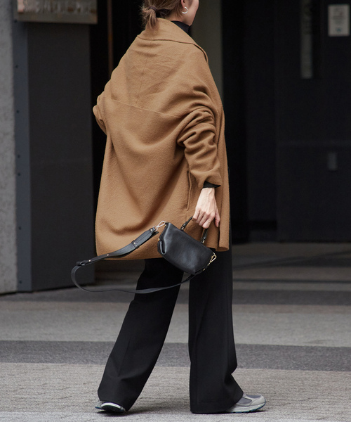 【FRAMeWORK】Wオーバーサイズジャケット（ブラウン） FRAMeWORK】Wオーバーサイズジャケット（ブラウン） FRAMeWORK