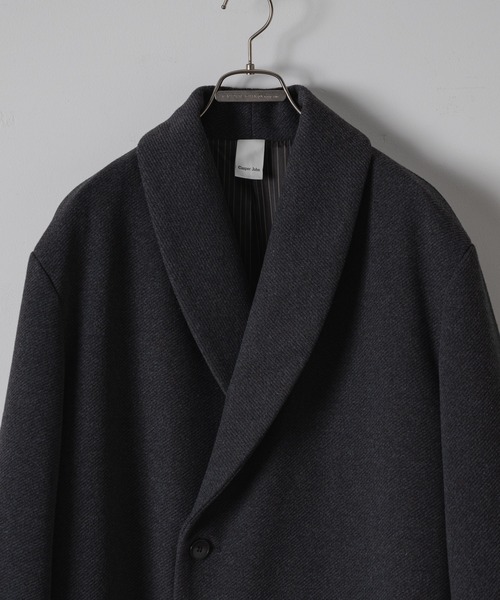 「Casper John」 ステンカラーコート SMALL ブラウン メンズ_画像5