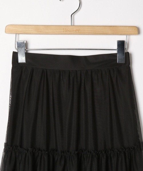 「Heather」 フリルスカート FREE オフホワイト レディース_画像4