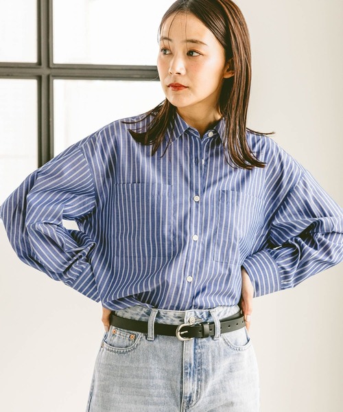 Mi_ruku出品 GLOBAL WORK（グローバルワーク） 長袖シャツ MEDIUM ブルー系その他7