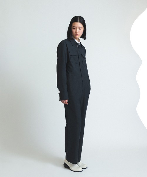 オールインワン 「soduk」curve pockets jumpsuit レディース 