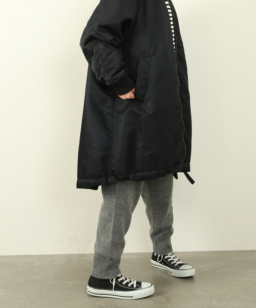 journal standard luxe スタンドカラーコート　ネイビー　M JOURNAL STANDARD LUXE（ジャーナルスタンダード ラックス） コート