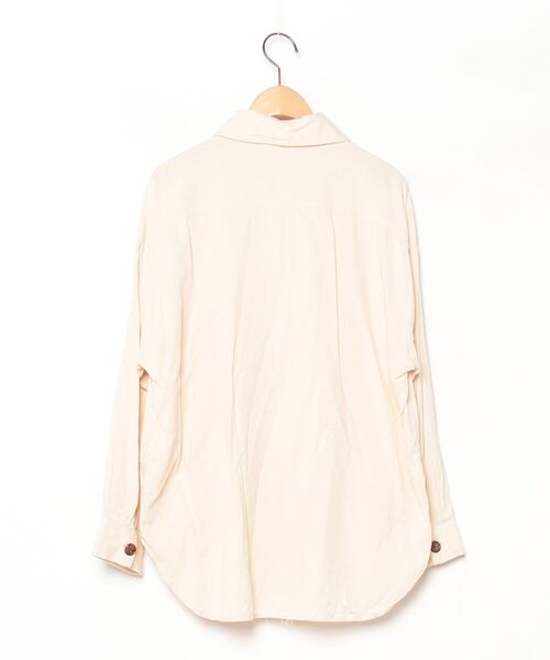 「PAGEBOY」 長袖シャツ FREE ベージュ レディース_画像2