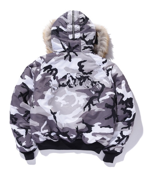 x)（Alpha Industries／メンズダウンコート、ダウンジャケット