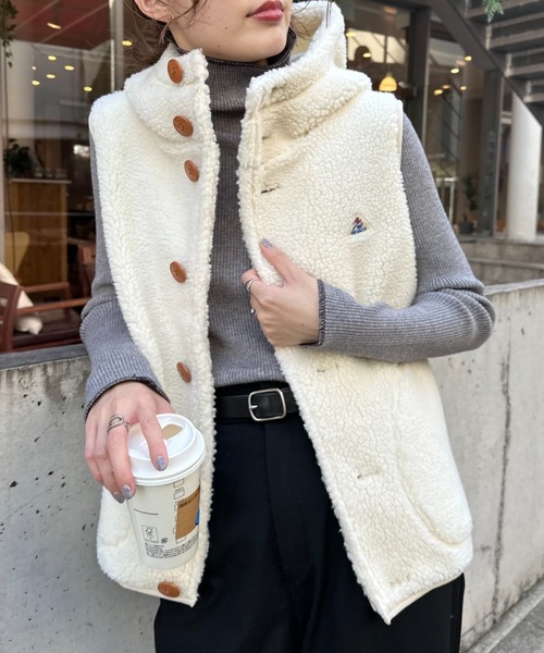 「GEVACO」 ベスト ONE SIZE ブラック レディース_画像2