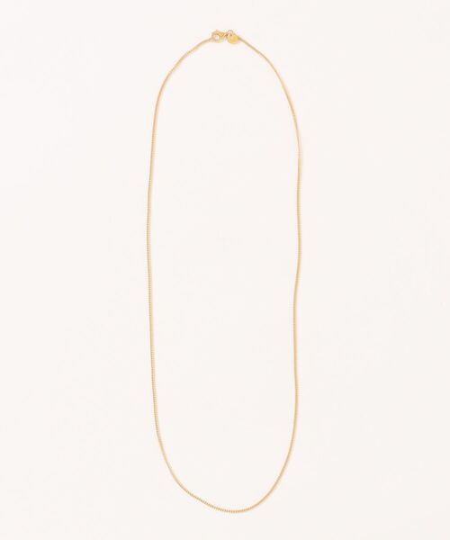 ネックレス 「TOMWOOD(トムウッド)」Curb Chain Slim　ゴールドネックレス24.5 inch　ユニセックス レディース メンズの画像
