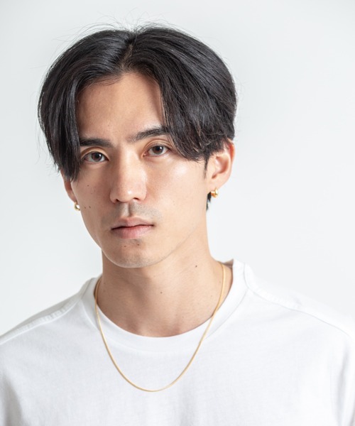 ネックレス 「TOMWOOD(トムウッド)」Curb Chain Slim　ゴールドネックレス24.5 inch　ユニセックス レディース メンズの画像