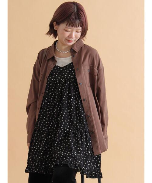 「ehka sopo」 キャミソールワンピース F オフホワイト レディース_画像9